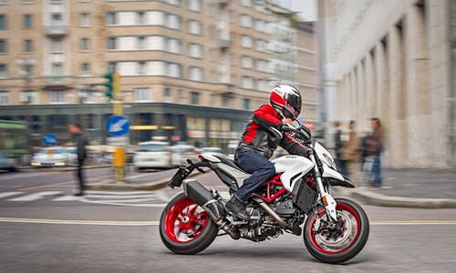 New white livery for Ducati Hypermotard 939