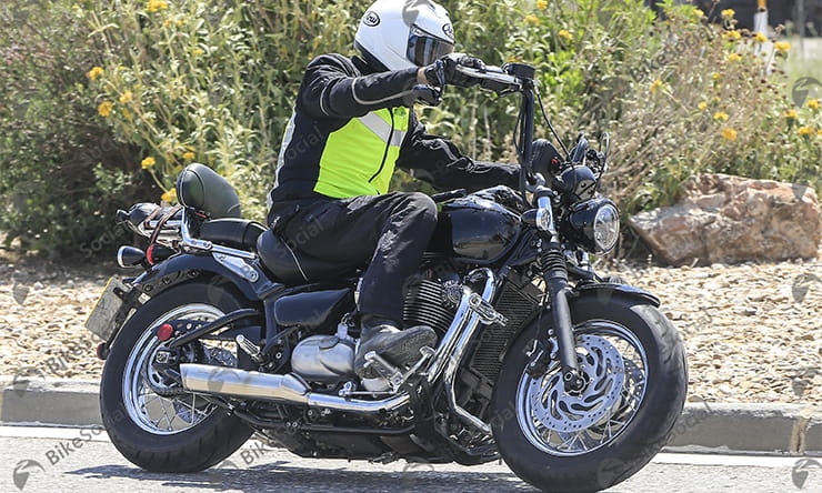 2018 Triumph Speedmaster spied