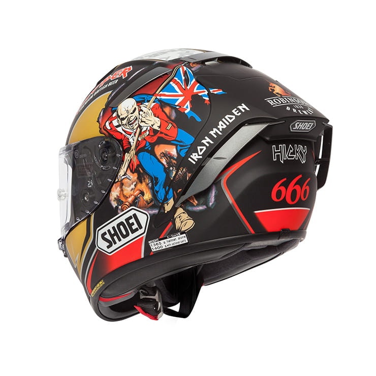 Limited-edition Peter Hickman replica Shoei unveiled