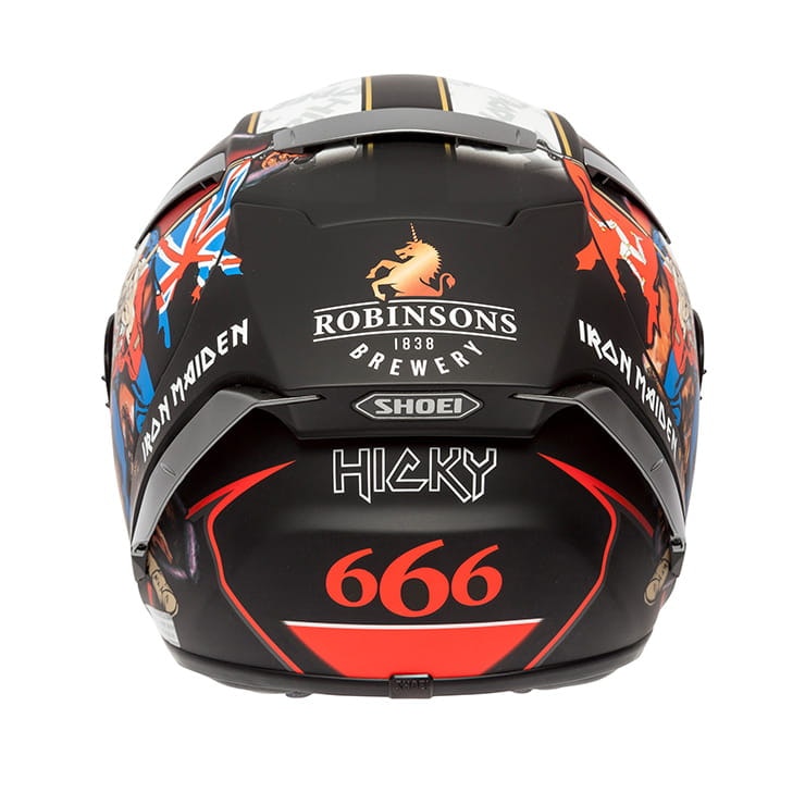 Limited-edition Peter Hickman replica Shoei unveiled
