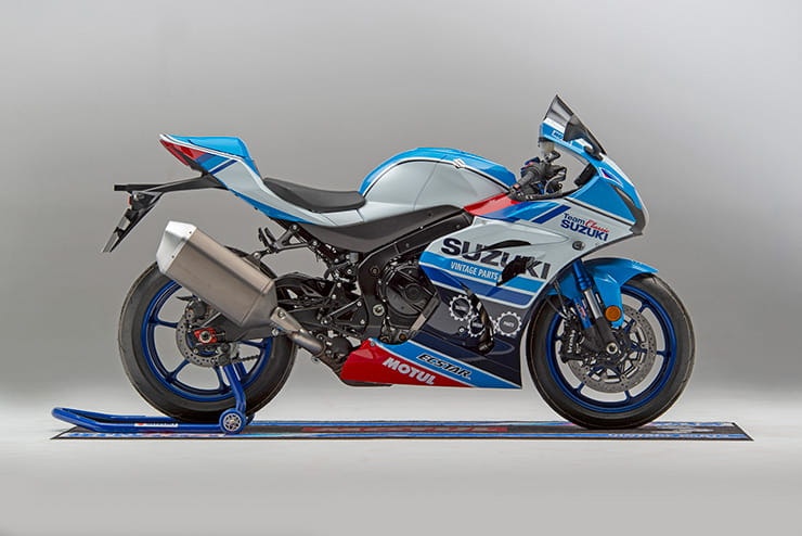 Team Classic Suzuki Replica GSX-R1000R Unveiled