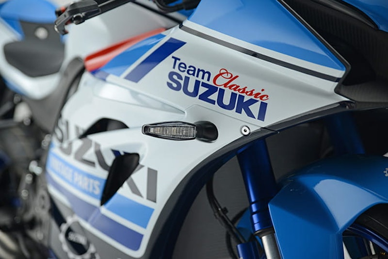 Team Classic Suzuki Replica GSX-R1000R Unveiled