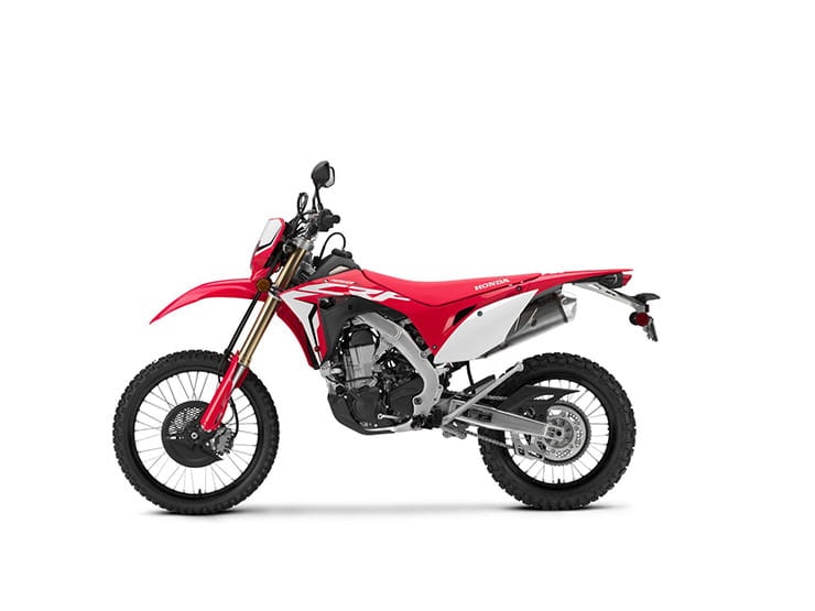 Street-legal Honda CRF450L revealed