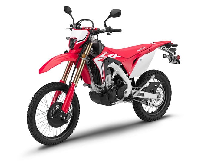Street-legal Honda CRF450L revealed