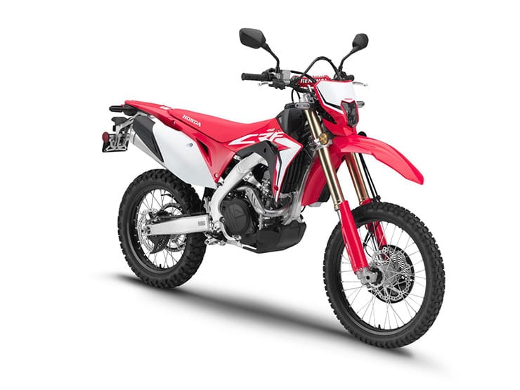 Street-legal Honda CRF450L revealed