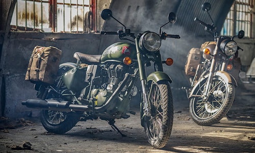 Royal Enfield’s modern day Flying Flea tribute: ‘Classic 500 Pegasus’