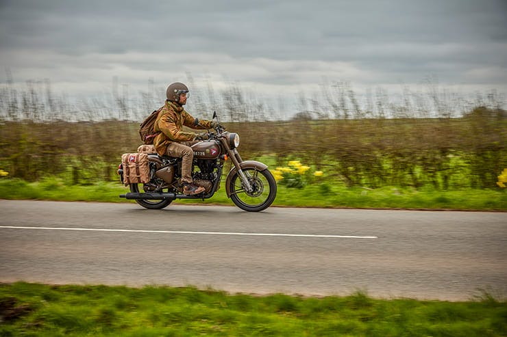 Royal Enfield s modern day Flying Flea tribute Classic 500 Pegasus