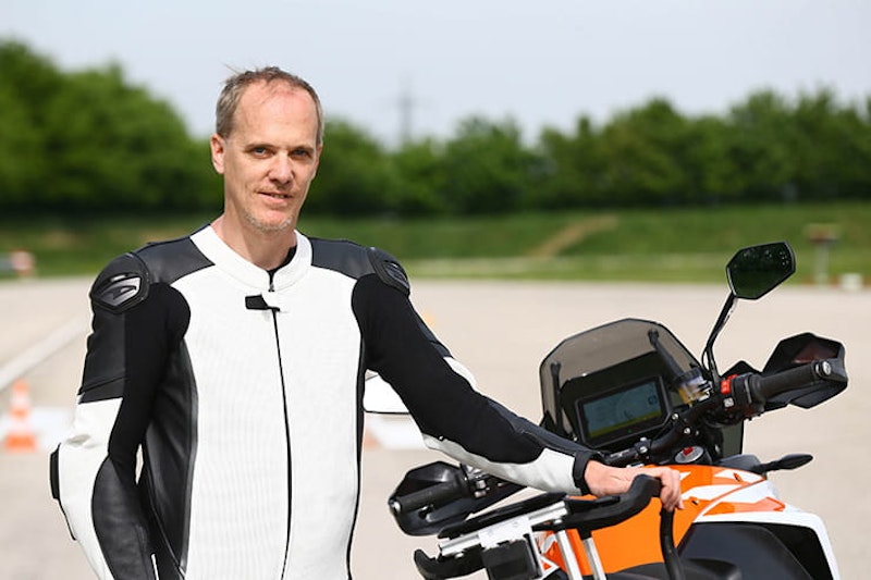 KTM to introduce front and rear sensor technology but “not for next year”