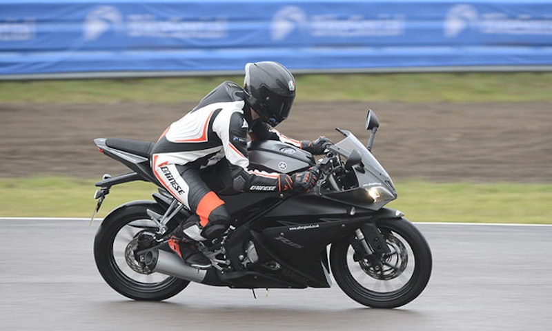 yamaha in the wet