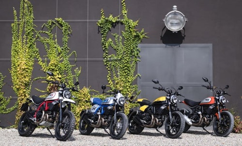Ducati 2019: Scrambler Full Throttle, Cafe Racer, Desert Sled | Intermot show