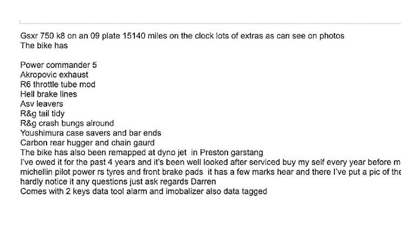 How to sell your bike with ease and avoid scammers