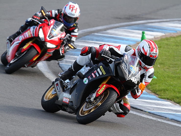 Honda Fireblade Ron Haslam School