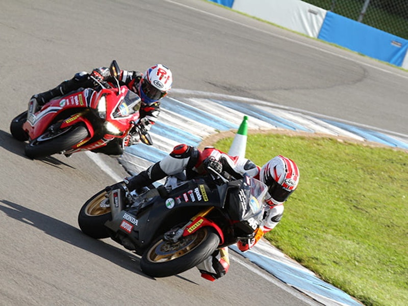 Honda Fireblade Ron Haslam School