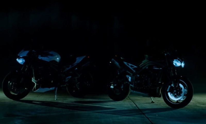 Triumph speed triple 2018 teaser