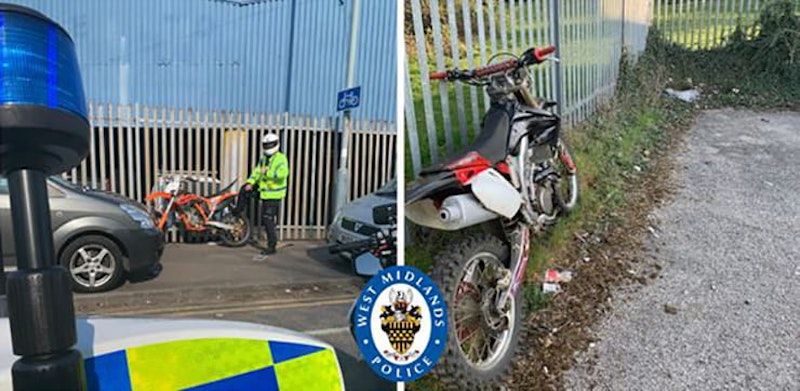 While off-road motorcycles don’t need to be registered with the DVLA, only by doing so – for free – can we beat the bike thieves