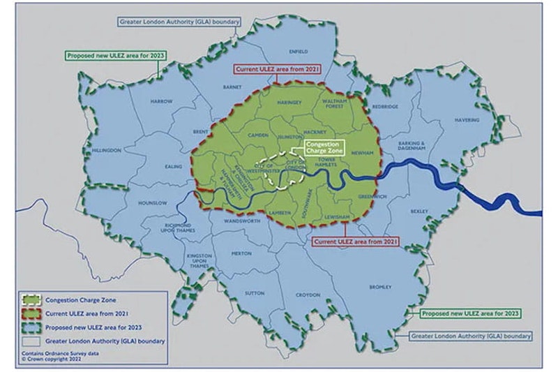 Expanded London ULEZ zone all you need to know_01