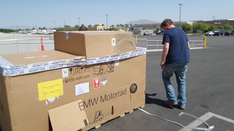 How do you ship a motorcycle to the USA United states of America Motorcycle tours america