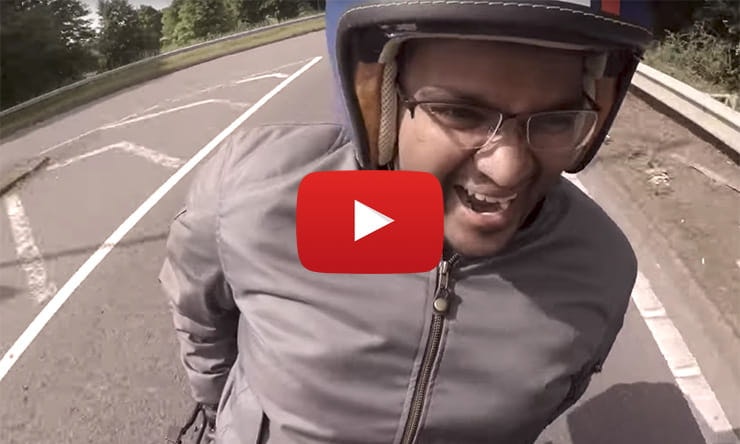 What does it feel like on a motorcycle?