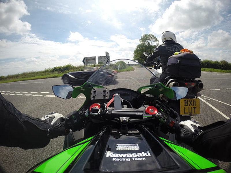 Rider skills avoid junction accidents
