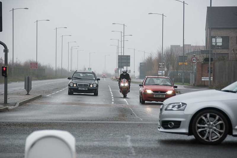 Rider skills avoid junction accidents