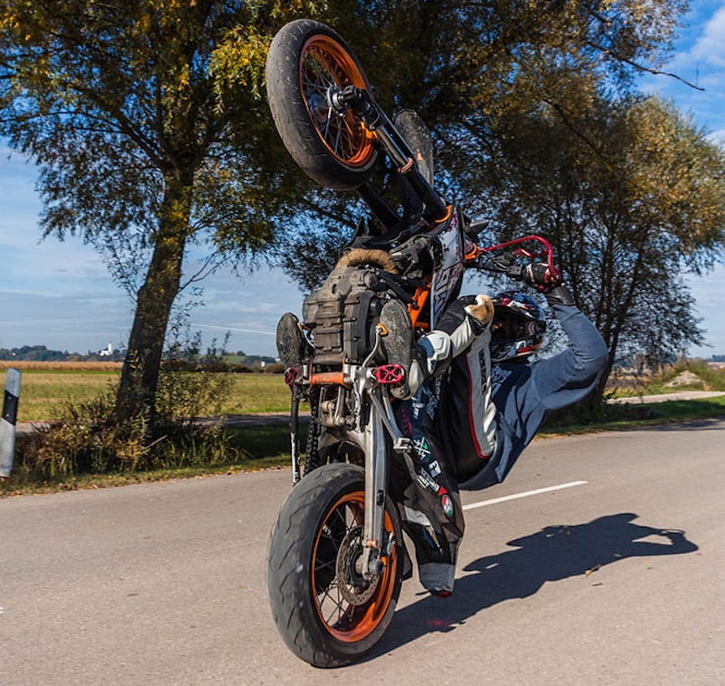 Rider skills: is it ok to do wheelies?