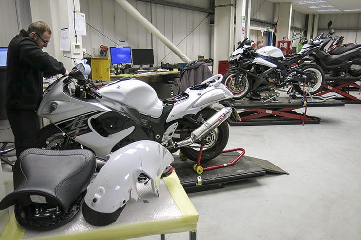 Motorcycle bodywork repair near me cheap