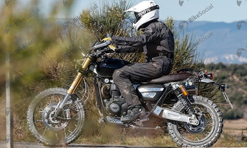 Spotted! New Triumph Scrambler 1200
