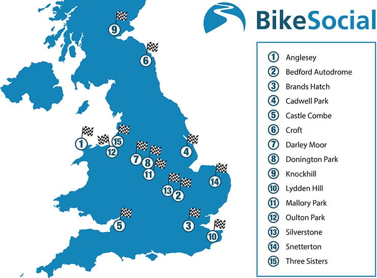 A Comprehensive Guide to which circuits offer Motorbike Track Days in the UK