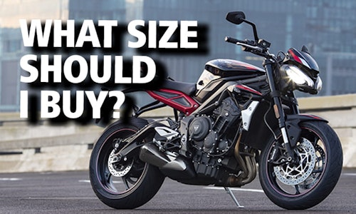 What size motorcycle should I buy? | Choosing the right bike