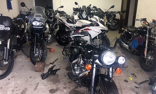 CRIME UPDATE: Crack down on motorcycle chop shops