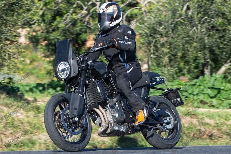 Husqvarna 801 prototype spy shot