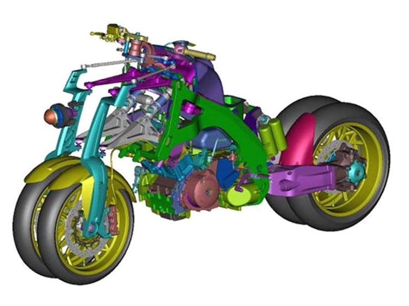 Small Capacity Niken from Yamaha?
