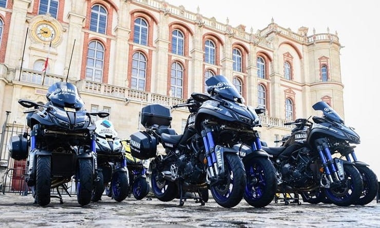 Yamaha Niken becomes official Grand Tour support bike