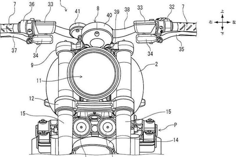 Naked cafe racer design takes cues from Neo Sports Cafe concept but could be a 400cc four-cylinder