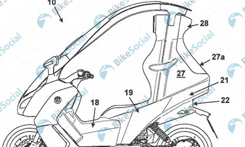 BMW developing new roofed scooter based on C Evolution electric bike