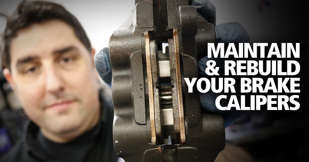 How to maintain and rebuild motorcycle brake calipers