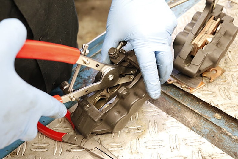 Keeping your motorcycle’s brakes in perfect working in order is vital to safe riding. Full guide to maintaining and rebuilding your motorbike brake calipers