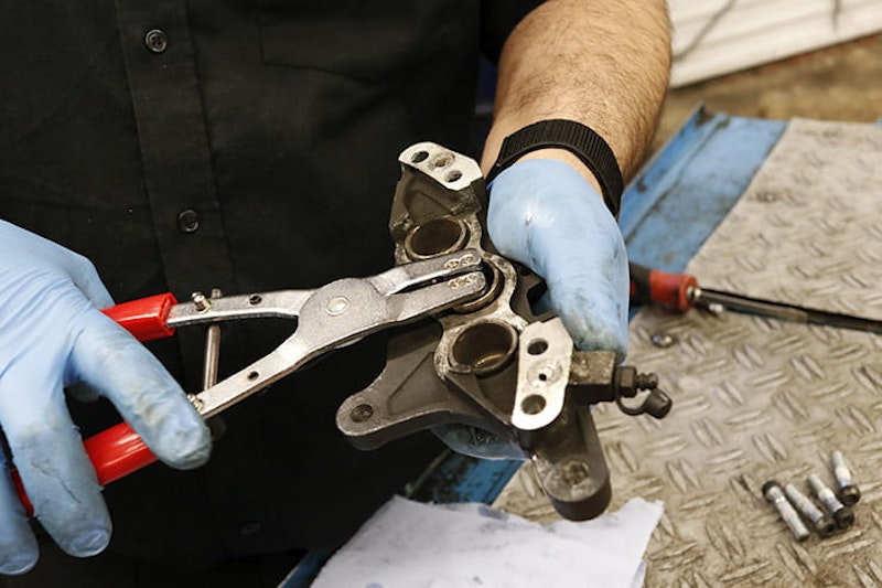 Keeping your motorcycle’s brakes in perfect working in order is vital to safe riding. Full guide to maintaining and rebuilding your motorbike brake calipers
