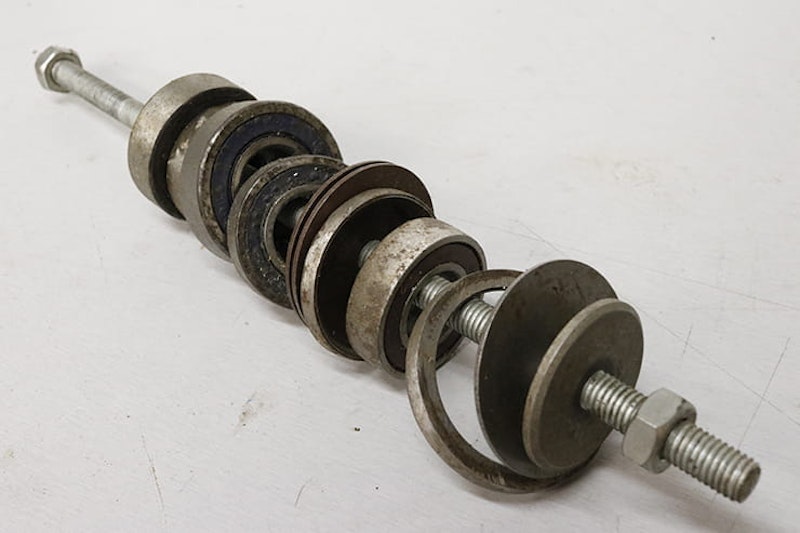 Workshop advice: How to fit a shock, change bearings and start a custom motorcycle build