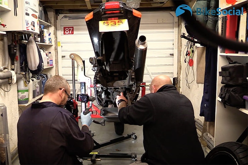 Workshop advice: How to fit a shock, change bearings and start a custom motorcycle build