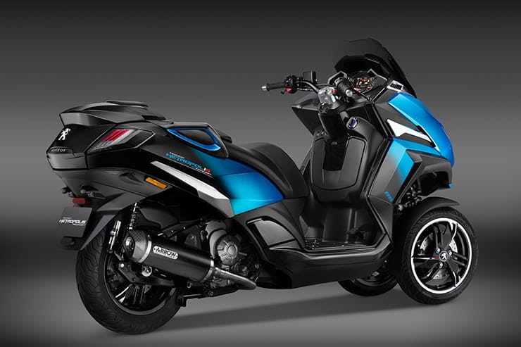 EICMA 2019 | Peugeot introduces two new three-wheelers, a concept and a host of colour enhancements