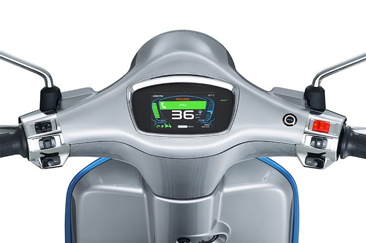 New 40mph Vespa Elletrica and Sean Wotherspoon model