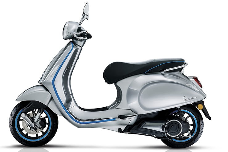 New 40mph Vespa Elletrica and Sean Wotherspoon model