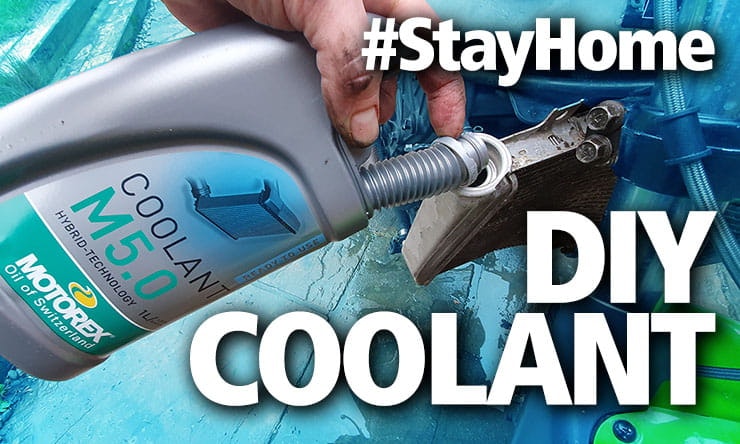 Choosing the right coolant for your motorcycle is easy, but we’ll show you how to change it too in our latest DIY bike fix guide…