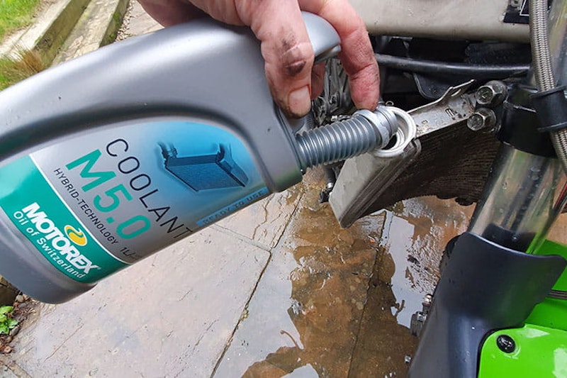 Choosing the right coolant for your motorcycle is easy, but we’ll show you how to change it too in our latest DIY bike fix guide…