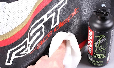 How to care for motorcycle leather kit
