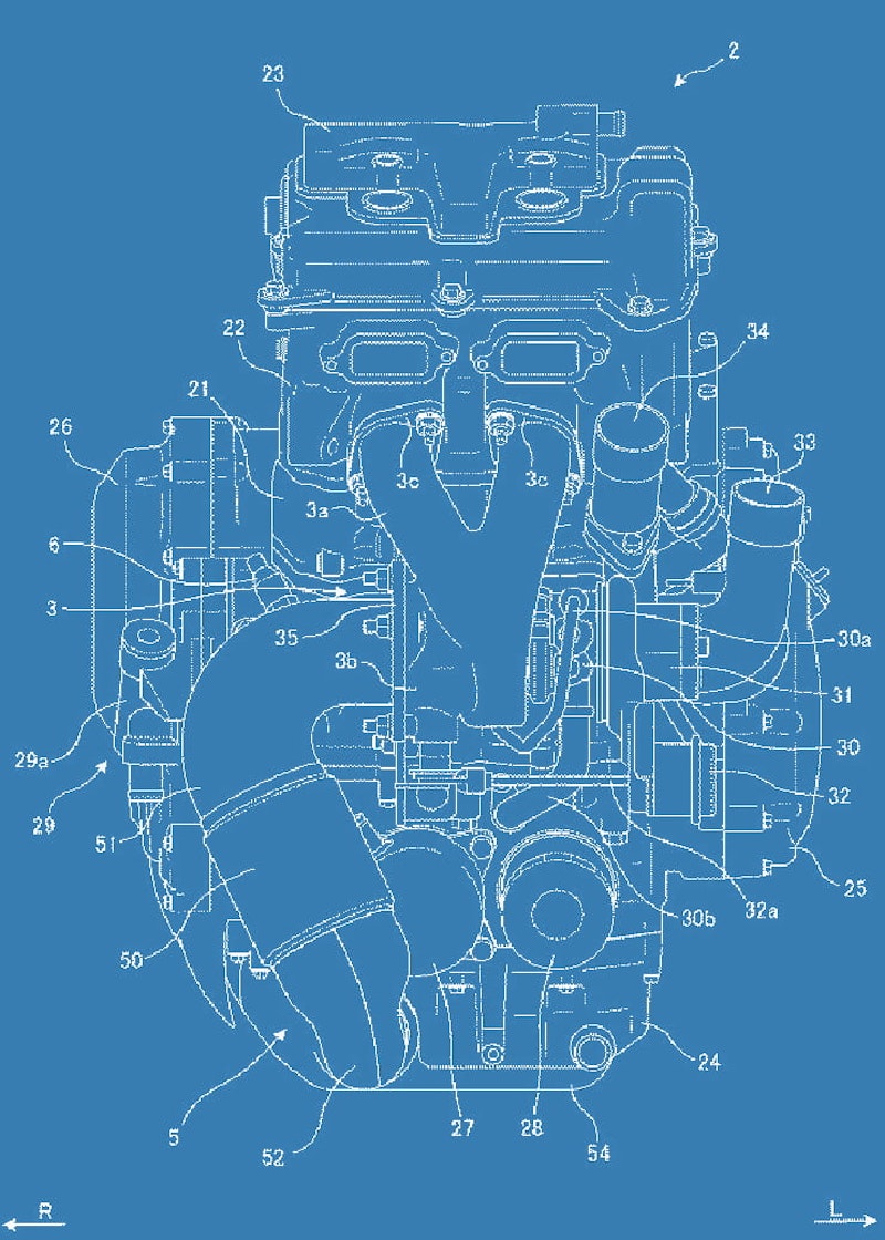 New patent shows that Suzuki is still working on the long-awaited turbo twin