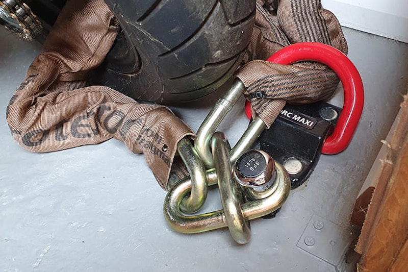 Can a metal or wooden shed, or a shipping container, be classed as garaged when you insure your motorcycle? Here’s how to make your bike as safe as possible