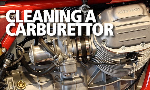 How to clean a motorcycle carburettor | Without removing it