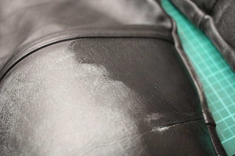 How to repair motorcycle leathers